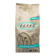 P.E.P.P.O. Adult Sterilised Rabbit / Сухой корм Пеппо для взрослыз Стерилизованных кошек Кролик