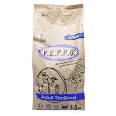 P.E.P.P.O. Adult Sterilised Lamb / Сухой корм Пеппо для взрослых Стерилизованных кошек Ягненок