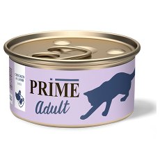 Prime Adult Chicken & Lamb pate / Консервы Прайм для взрослых кошек Паштет Курица и Ягненок (цена за упаковку)
