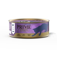 Prime Meat Chicken & Scomber fillet in jelly / Консервы Прайм Мит для взрослых кошек Курица со скумбрией в желе (цена за упаковку)