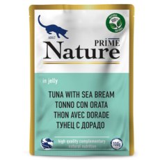 Prime Nature / Паучи Прайм Нейча для взрослых кошек Тунец с дорадо в желе (цена за упаковку)