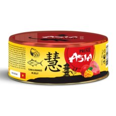 Prime Asia Tuna & Mango in jelly / Консервы Прайм Азия для взрослых кошек Тунец с манго в желе (цена за упаковку)
