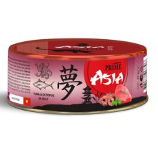 Prime Asia Tuna & Octopus in jelly / Консервы Прайм Азия для взрослых кошек Тунец с осьминогом в желе (цена за упаковку)