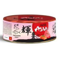 Prime Asia Tuna & Salmon in jelly / Консервы Прайм Азия для взрослых кошек Тунец с лососем в желе (цена за упаковку)