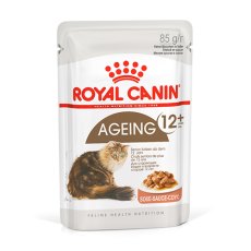 Royal Canin Ageing 12+ Sause / Влажный корм (Консервы-Паучи) Роял Канин Эйжинг для Пожилых кошек старше 12 лет в Соусе (цена за упаковку)