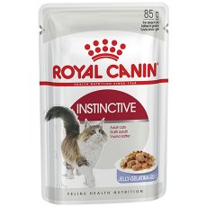 Royal Canin Instinctive Jelly / Влажный корм (Консервы-Паучи) Роял Канин Инстинктив для Взрослых кошек старше 1 года в Желе (цена за упаковку)