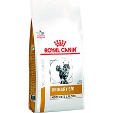 Royal Canin Urinary S\O Moderate Calorie / Ветеринарный сухой корм Роял Канин Уринари для кошек с умеренным содержанием энергии при лечении мочекаменной болезни