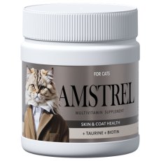 Amstrel / Лакомство мультивитаминное Амстрел для кошек Здоровье кожи и шерсти