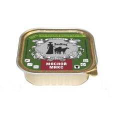 ZooRing / Паштет Зооринг для собак Мясной микс (цена за упаковку)