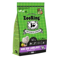 ZooRing Mini Dog Lamb&Rice / Сухой корм Зооринг для взрослых собак мини пород с чувствительным пищеварением Ягненок и Рис
