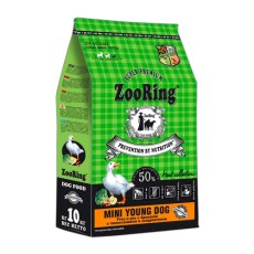 ZooRing Mini Young Dog / Сухой корм Зооринг для молодых собак мини пород Утка и Рис с брокколи
