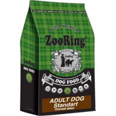 ZooRing Adult Dog Standart / Сухой корм Зооринг для взрослых собак средних и крупных пород Птичий микс и Рис
