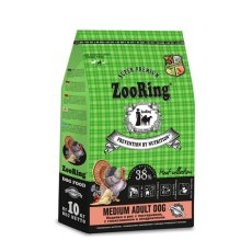 ZooRing Medium Adult Dog / Сухой корм Зооринг для молодых и взрослых собак средних пород Индейка и рис с пастернаком