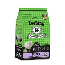 ZooRing Puppy / Сухой корм Зооринг для щенков, беременных и кормящих средних и крупных пород собак Ягненок и рис с брокколи