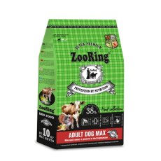 ZooRing Active Dog Max / Сухой корм Зооринг для взрослых активных собак крупных и гигантских пород Мясной Микс с рисом и пастернаком
