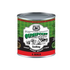 ZooRing / Консервы Зооринг фермерские для собак кусочки мяса в желе 4 мяса (цена за упаковку)