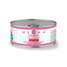 Solid Natura Vet Diet Diabetic / Ветеринарный влажный корм (консервы) Солид Натура для кошек при сахарном Диабете (цена за упаковку)