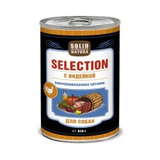 Solid Natura Selection / Консервы Солид Натура для собак Индейка (цена за упаковку)