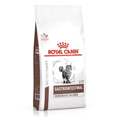 Royal Canin Gastrointestinal Moderate Calorie GIM35 / Ветеринарный сухой корм Роял Канин Гастроинтестинал Модерэйт Калори для кошек Нарушения пищеварения Низкокалорийный