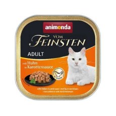 Animonda Vom Feinsten Adult Chicken in carrot sauce / Консервы Анимонда для кошек Курица в морковном соусе (цена за упаковку)