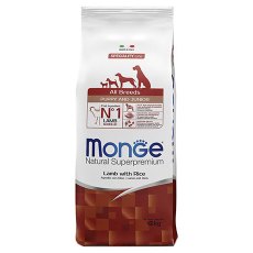 Monge Dog Speciality Puppy & Junior Lamb & Rice / Сухой корм Монж Спешиалити для Щенков всех пород Ягненок с рисом и картофелем