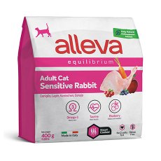 Alleva Equilibrium Adult Cat Sensitive Rabbit / Сухой корм Аллева для взрослых кошек с Чувствительным пищеварением Кролик