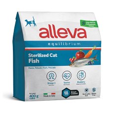 Alleva Equilibrium Sterilized Fish / Сухой корм Аллева для Стерилизованных кошек Рыба