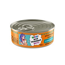 Zillii / Консервы Зилли для взрослых кошек с Кроликом (цена за упаковку)