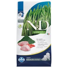 Farmina N&D Puppy Spirulina Lamb & Wolfberry Medium & Maxi / Сухой корм Фармина для Щенков Средних и Крупных пород Ягненок и ягоды годжи
