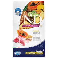 Farmina N&D Tropical Selection Neutered Adult Lamb / Сухой корм Фармина для Стерилизованных кошек с Ягненком