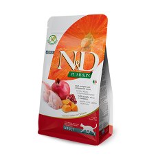 Farmina N&D Pumpkin Line Adult Pumpkin Quail Grain free / Сухой Беззерновой корм Фармина для взрослых кошек Перепел с Тыквой
