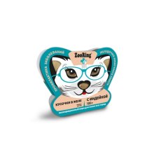 ZooRing / Влажный консервированный корм Зооринг для кошек Профилактика заболеваний ЖКТ кусочки в желе с Индейкой (цена за упаковку)