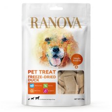 Ranova / Лакомство Ранова для собак сублимированное Утка