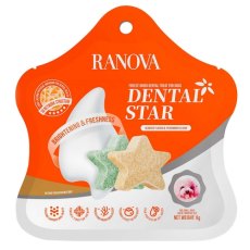 Ranova / Лакомство Ранова для собак сублимированное Звёздочка для зубов Ассорти вкусов
