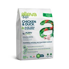 Alleva Holistic Puppy Mini Chicken Duck & Aloe vera Ginseng / Сухой корм Аллева для Щенков Мелких пород Курица Утка Алоэ вера Женьшень