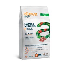 Alleva Holistic Adult Mini Lamb Venison & Hemp Ginseng / Сухой корм Аллева для собак Мелких пород Ягненок Оленина Конопля Женьшень