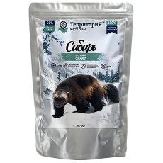 Территория Сибирь / Влажный корм для собак Оленина (цена за упаковку)