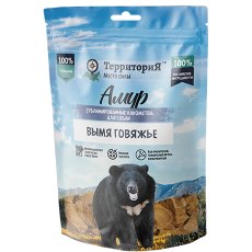 Территория Амур / Лакомство сублимированное для собак Вымя говяжье