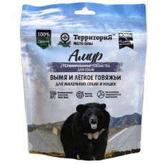 ТерриториЯ Амур / Лакомство сублимированное для собак Мелких пород и кошек Микс