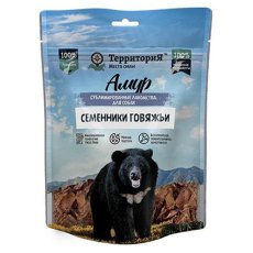 Территория Амур / Лакомство сублимированное для собак Семенники говяжьи