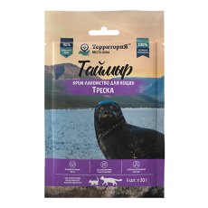 Территория Таймыр / Крем-лакомство для кошек Треска