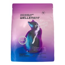 Wellement Large Breed Turkey with Rabbit / Сухой корм Велемент для кошек Крупных пород Индейка кролик