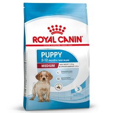 Royal Canin Medium Puppy / Сухой корм Роял Канин Медиум Паппи для Щенков Средних пород в возрасте от 2 до 12 месяцев