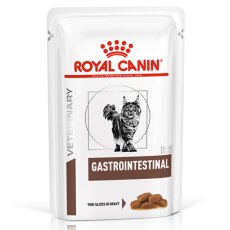 Royal Canin Gastrointestinal / Ветеринарный влажный корм (Консервы-Паучи) Роял Канин Гастроинтестинал для кошек Нарушения пищеварения (цена за упаковку)