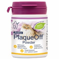 ProDen PlaqueOff / Средство Проден ПлагОфф для профилактики зубного камня у кошек