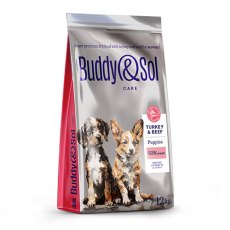 Buddy Sol Care Puppies Turkey & Beef / Сухой корм Бадди Сол Кэа для Щенков Индейка говядина
