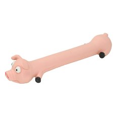 Homepet / Игрушка Хоумпет для собак Поросенок долговязый с пищалкой латекс