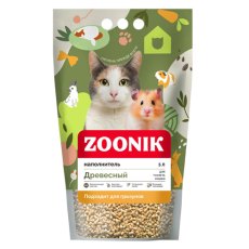 Зооник /  Наполнитель для кошачьего туалета Древесный