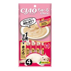 Inaba Kitten Ciao Churu / Лакомство-пюре Инаба для Котят с Тунцом