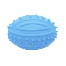 Homepet TPR / Игрушка Хоумпет для собак Мяч регби с шипами и пищалкой